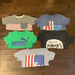 5 boys shirts size 5t